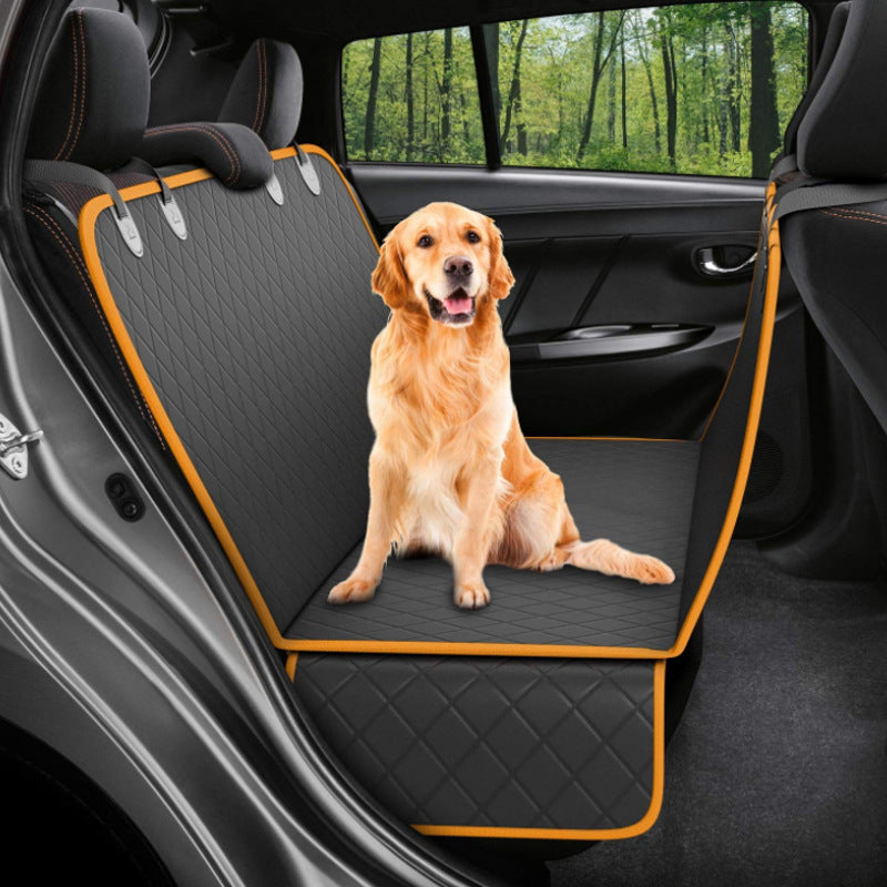 Dog Car Seat Cover, Secure Backseat Comfort for Pets